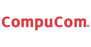 CompuCom logo.