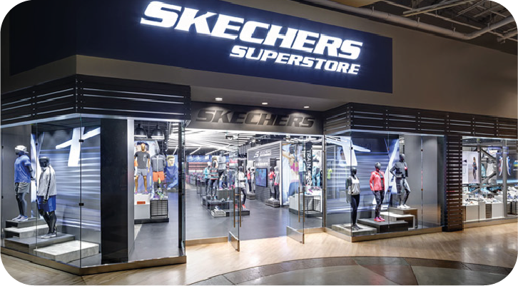 SKECHERS TAKES A GIANT STEP IN INDIA